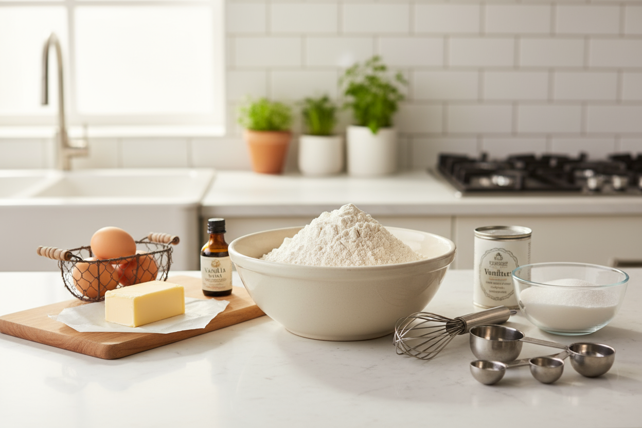 cake making before image
